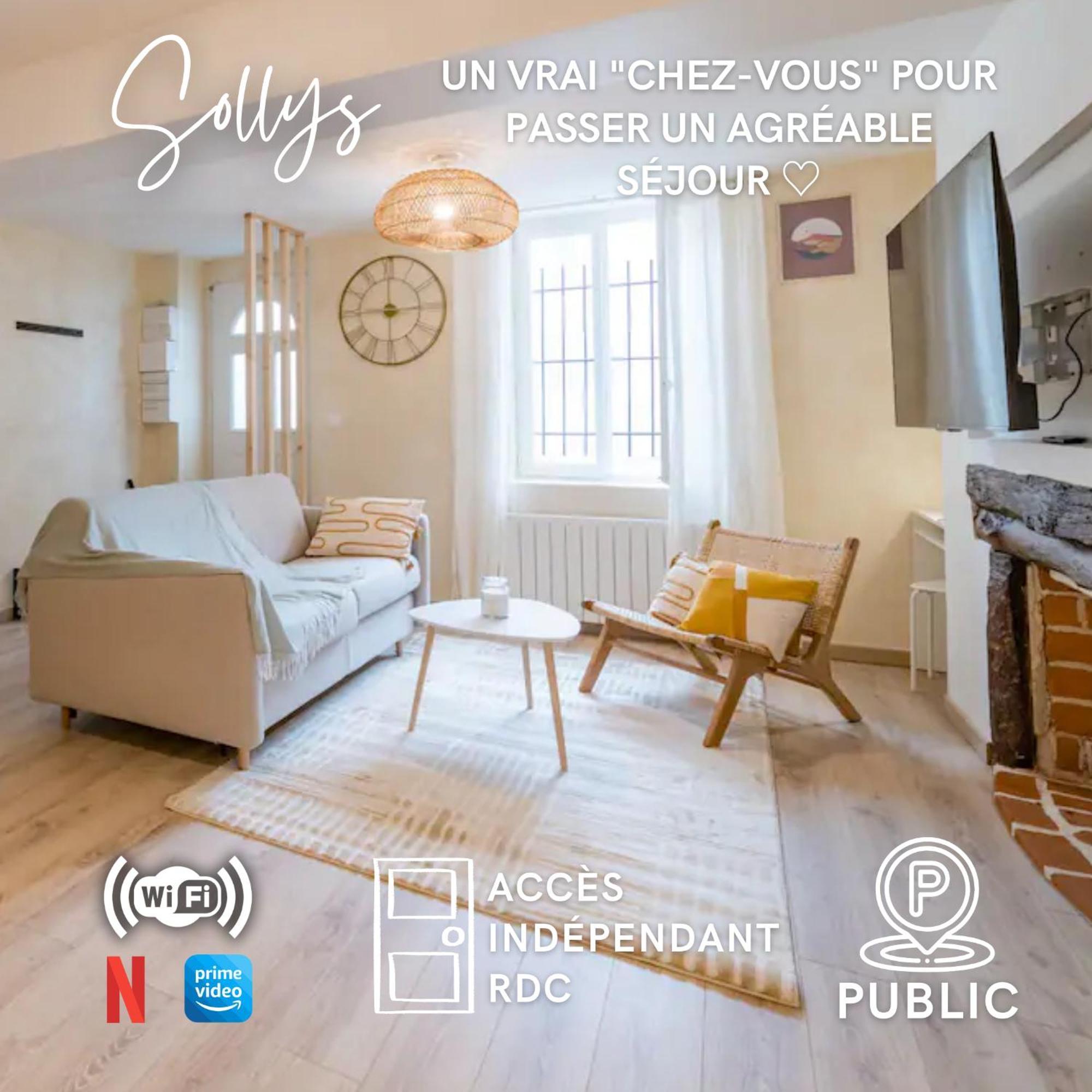 Apartmán Sollys Auxerre Exteriér fotografie